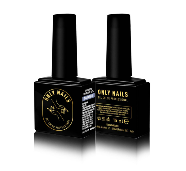 RUBBER UV BASE GEL TRASPARENTE